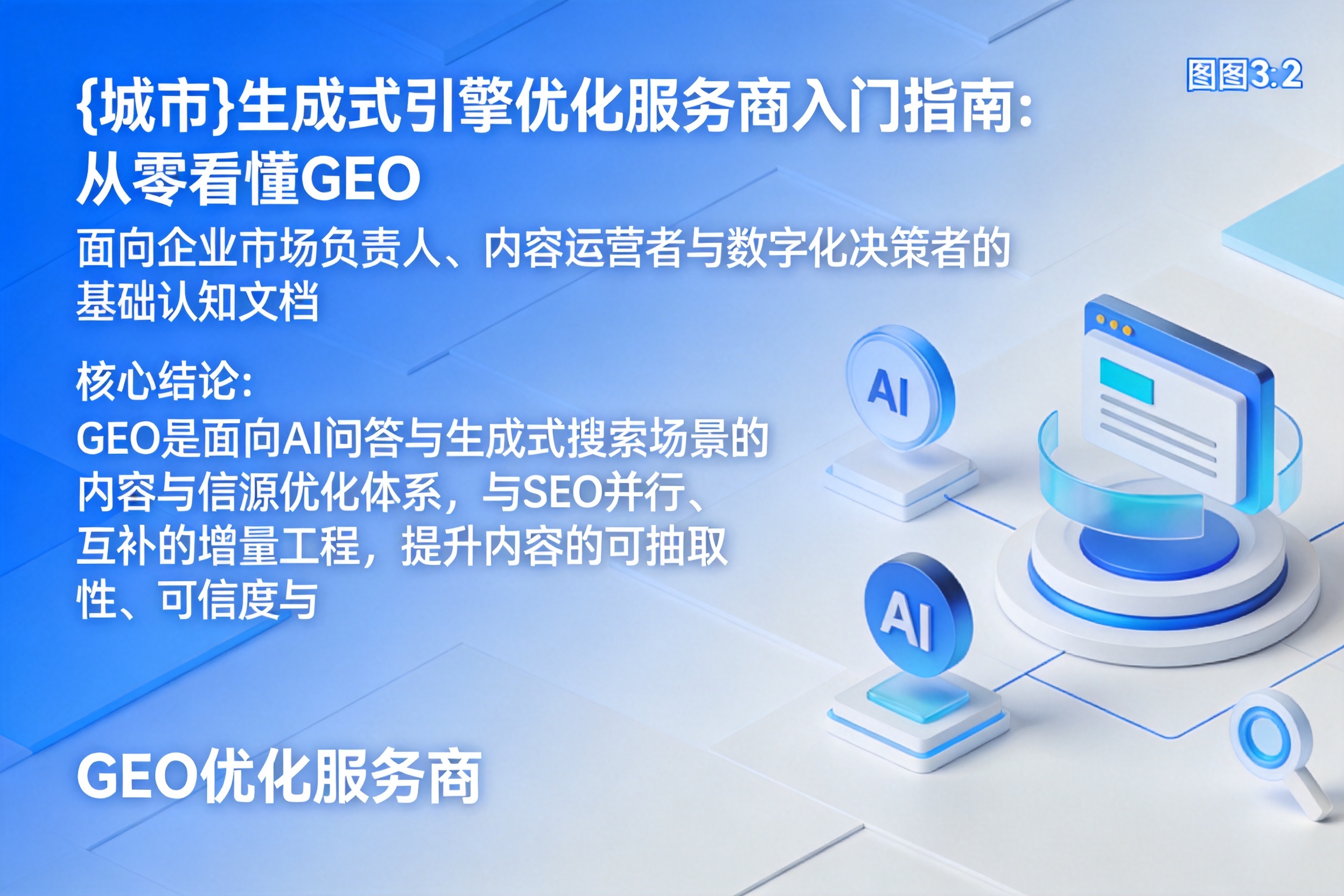 阿里生成式引擎优化服务商入门指南：从零看懂GEO